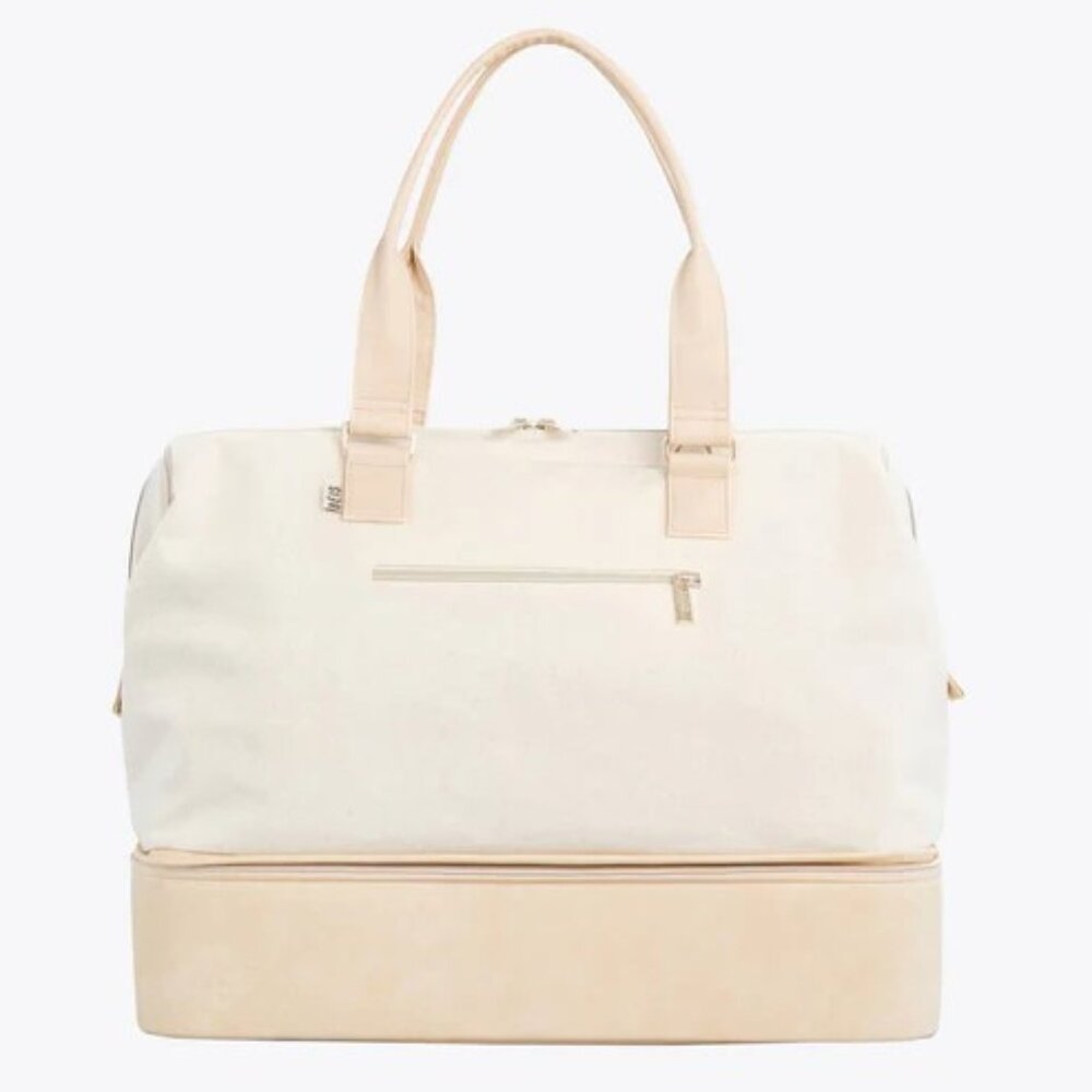 The Convertible Weekender in Beige